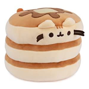 pancake stuffed toy|pancake cat plush.